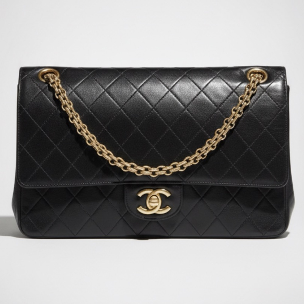 Chanel Timeless Leather Flap Bag